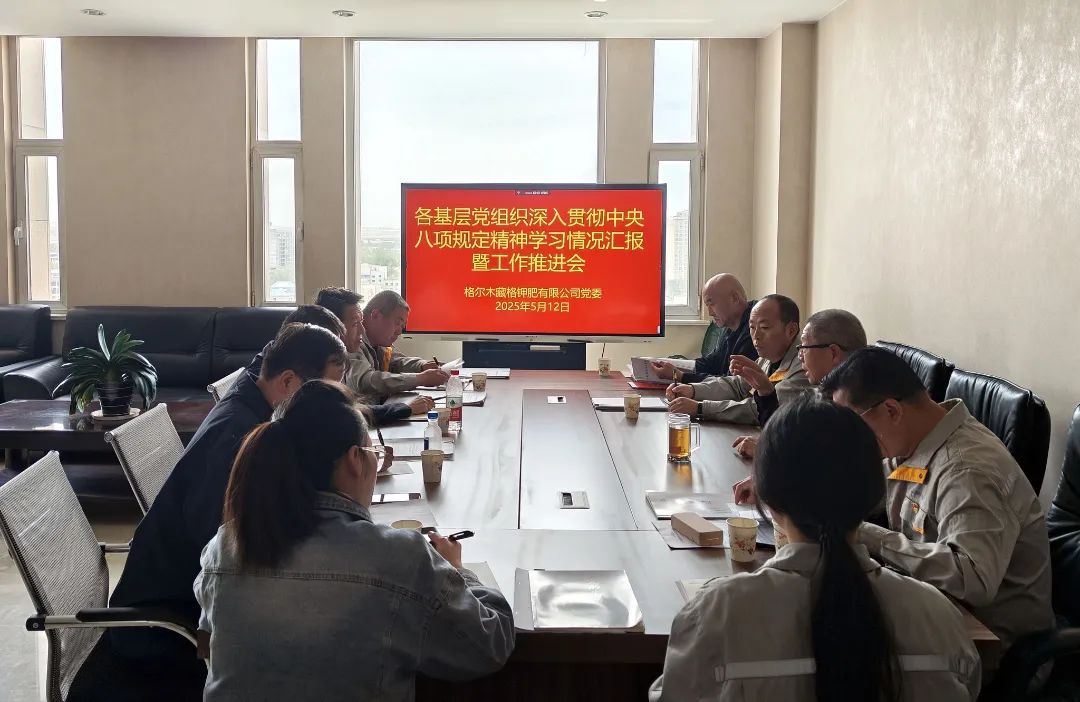 九游会集团钾肥党委召开各基层党组织深刻贯彻中央八项划放心灵进建情况汇报暨工作推动会